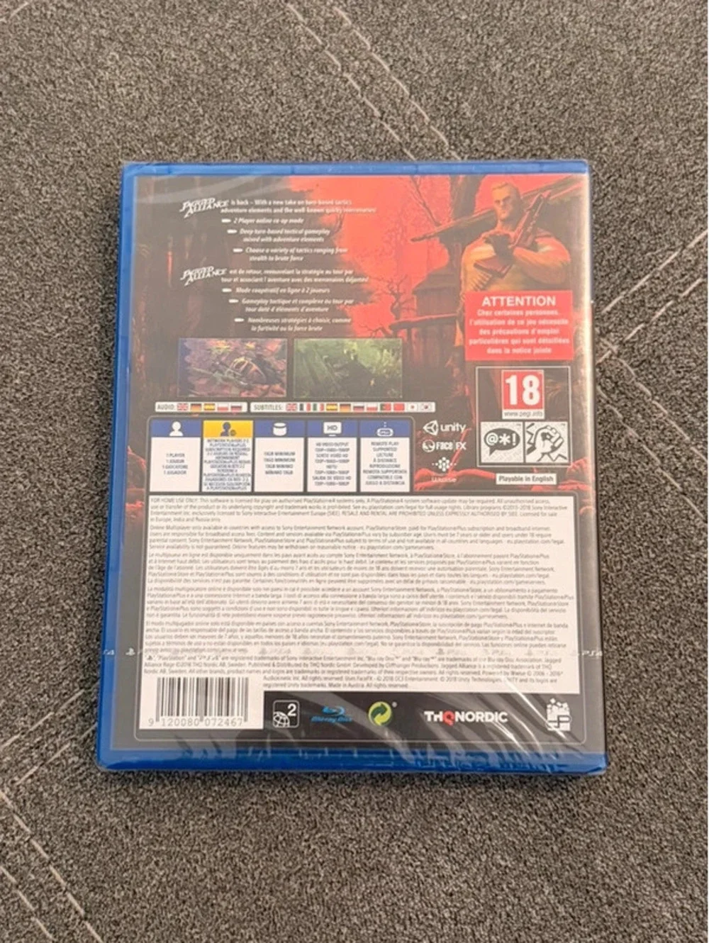 Jagged Alliance: Rage (PAL) for PlayStation 4